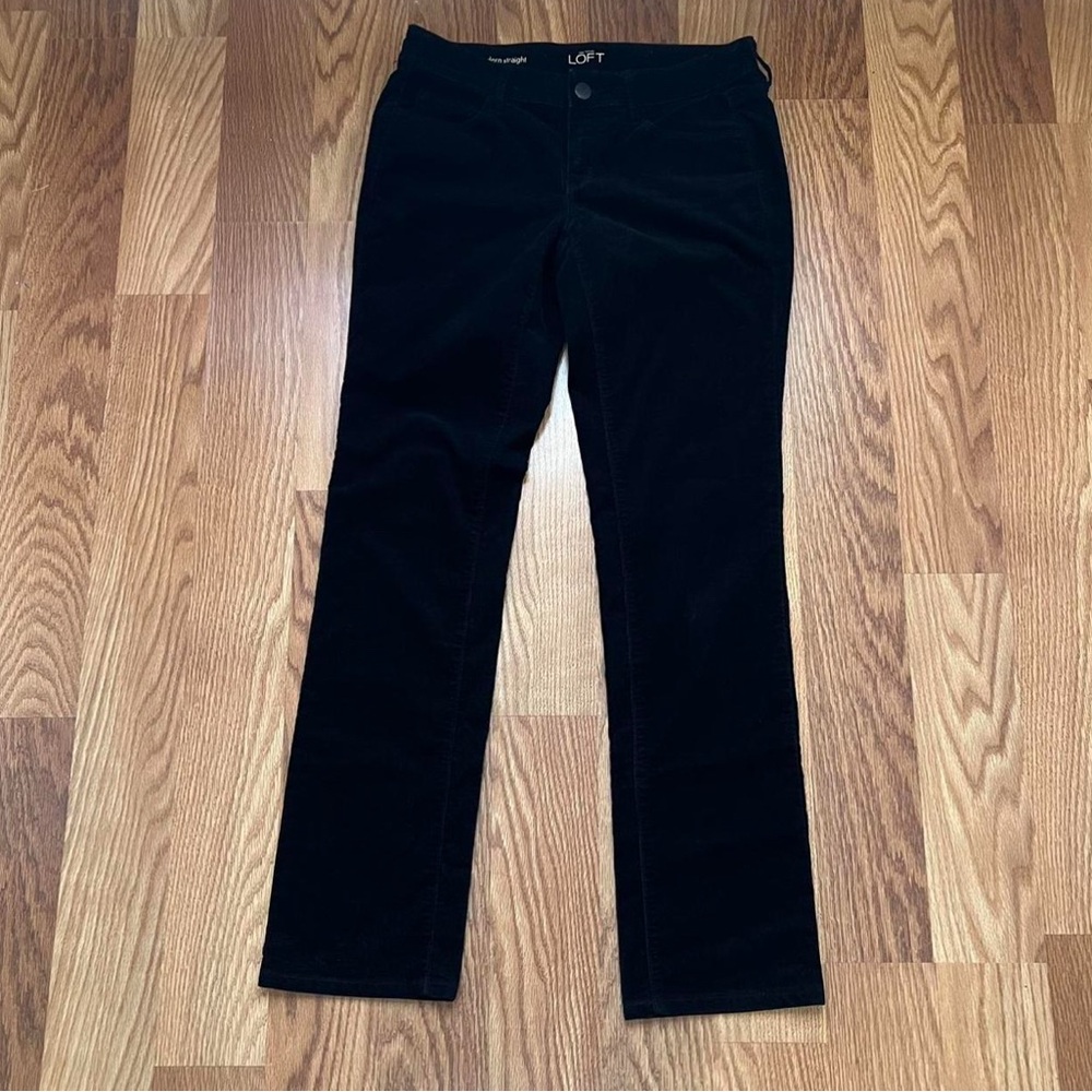 LOFT  Black Corduroy Jeans